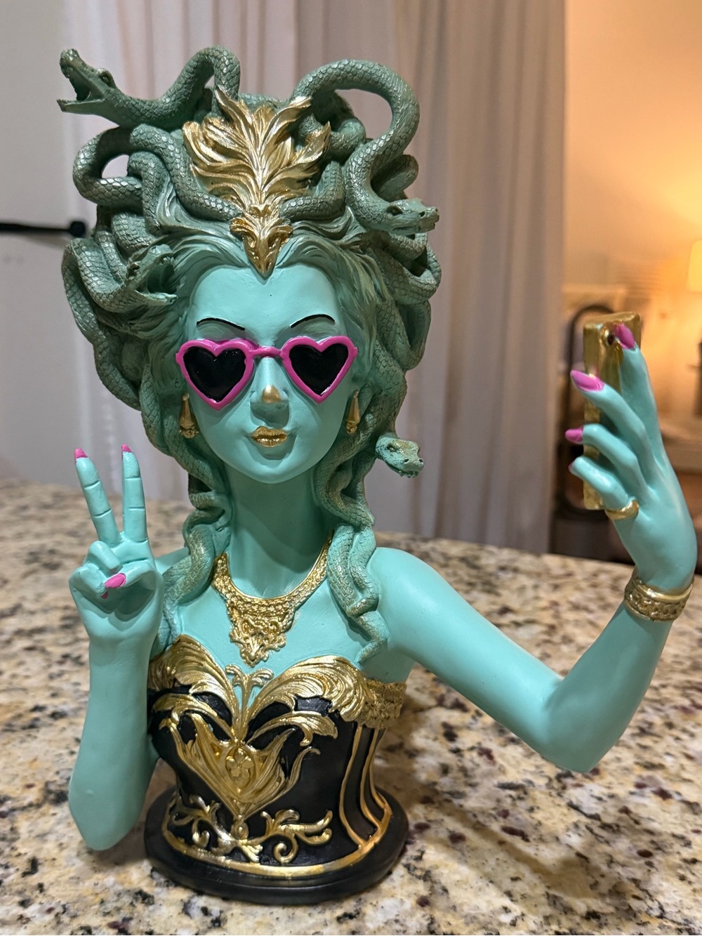 Viral HomeGoods Ghoulish Medusa Selfie Bust Halloween Decor 2026